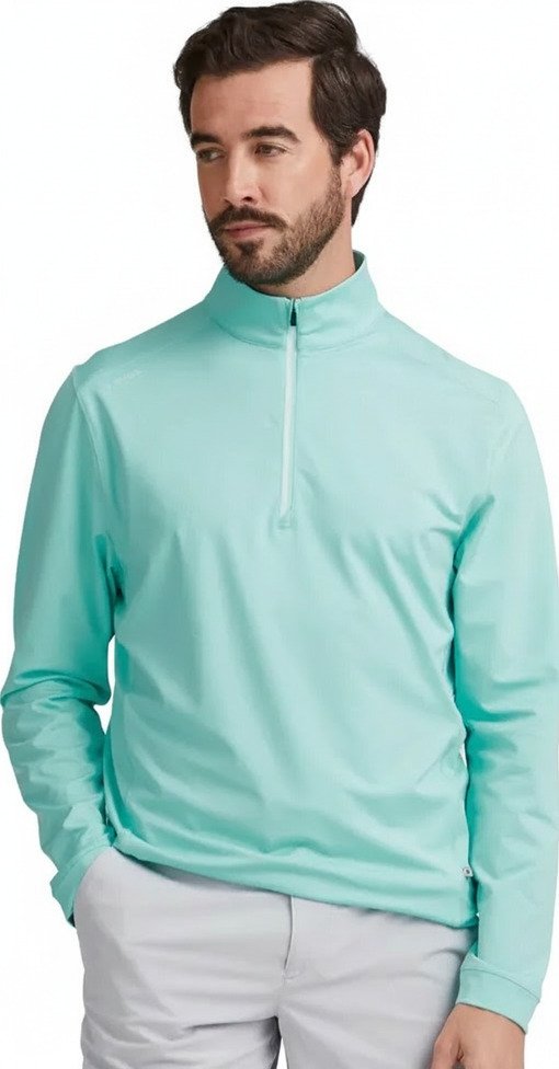 PING Latham Half Zip męska bluza, green bay