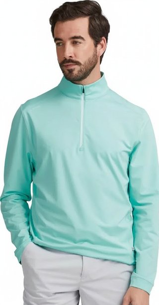 PING Latham Half Zip męska bluza, green bay