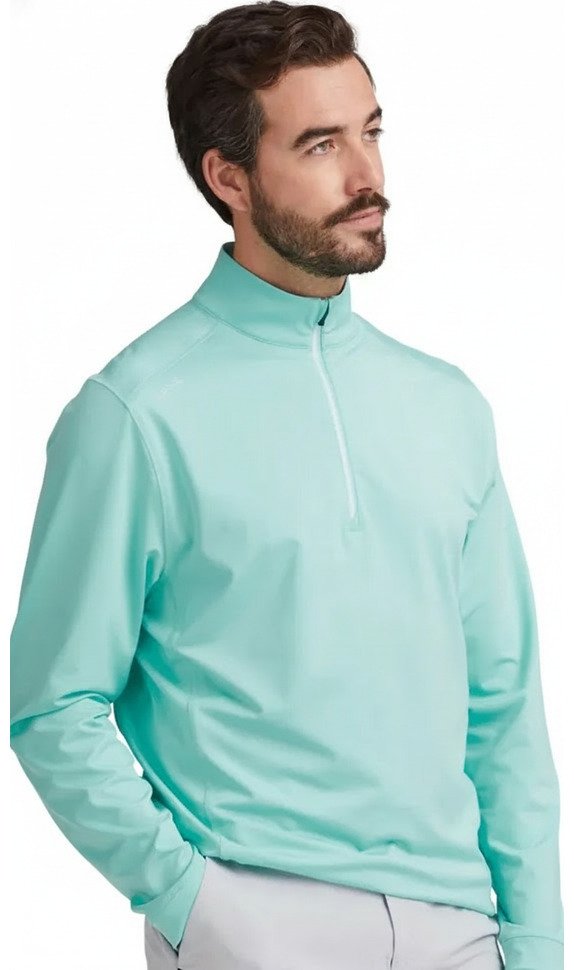 PING Latham Half Zip męska bluza, green bay