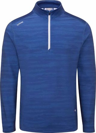 PING Latham Half Zip męska bluza, inky multi