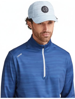 PING Latham Half Zip męska bluza, inky multi