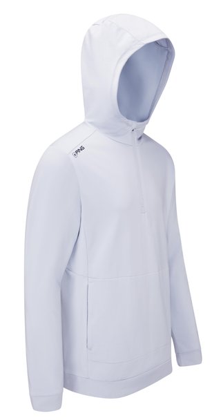 Ping Haldon Hooded Fleece męska bluza, pearl grey