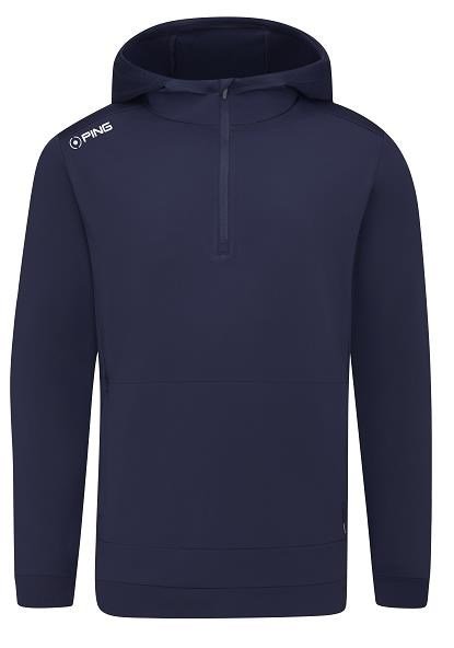 Ping Haldon Hooded Fleece męska bluza, granatowa