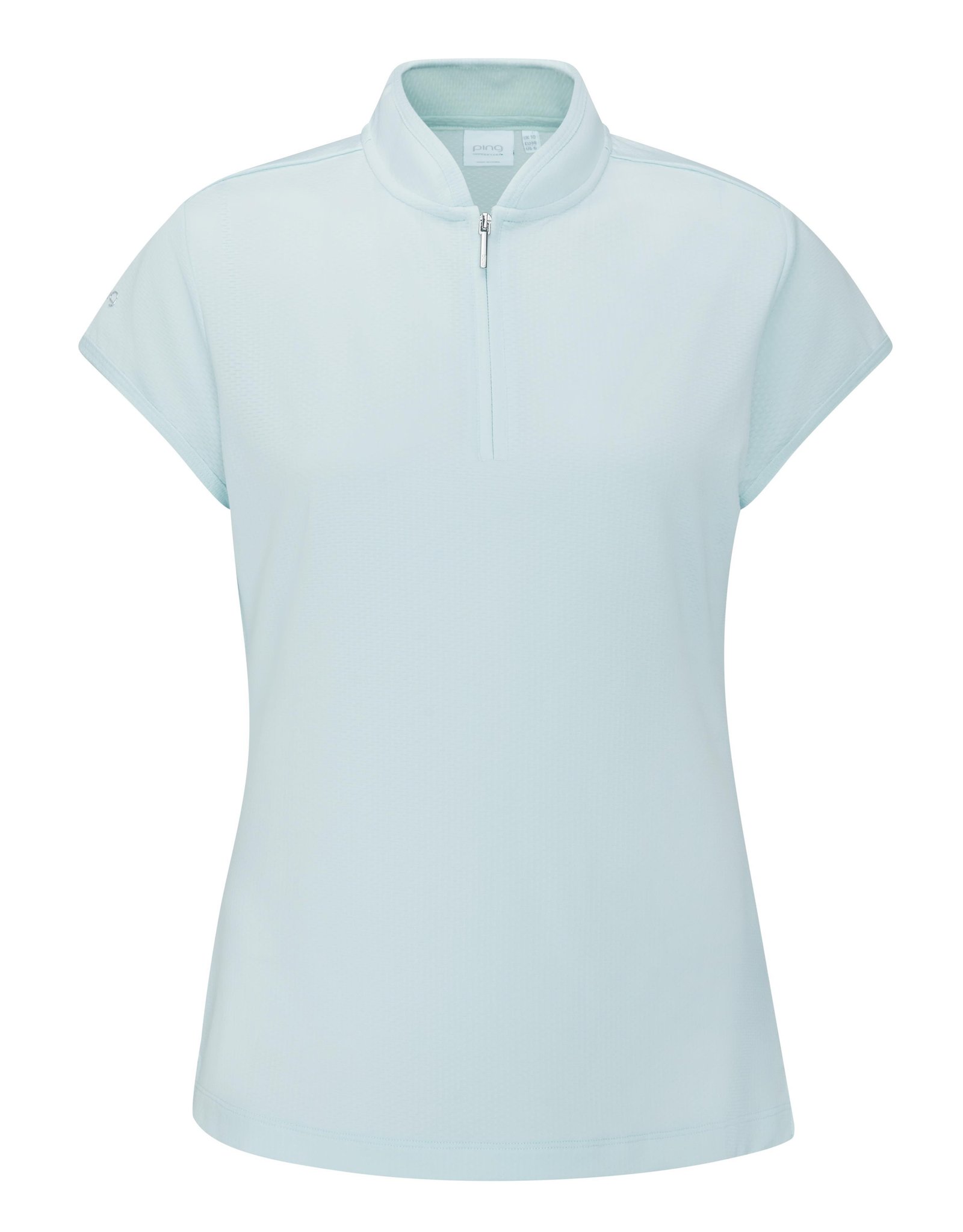 Ping Evetta Jacquard damskie polo, seaspray