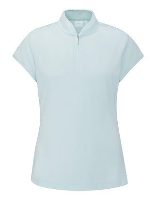 Ping Evetta Jacquard damskie polo, seaspray