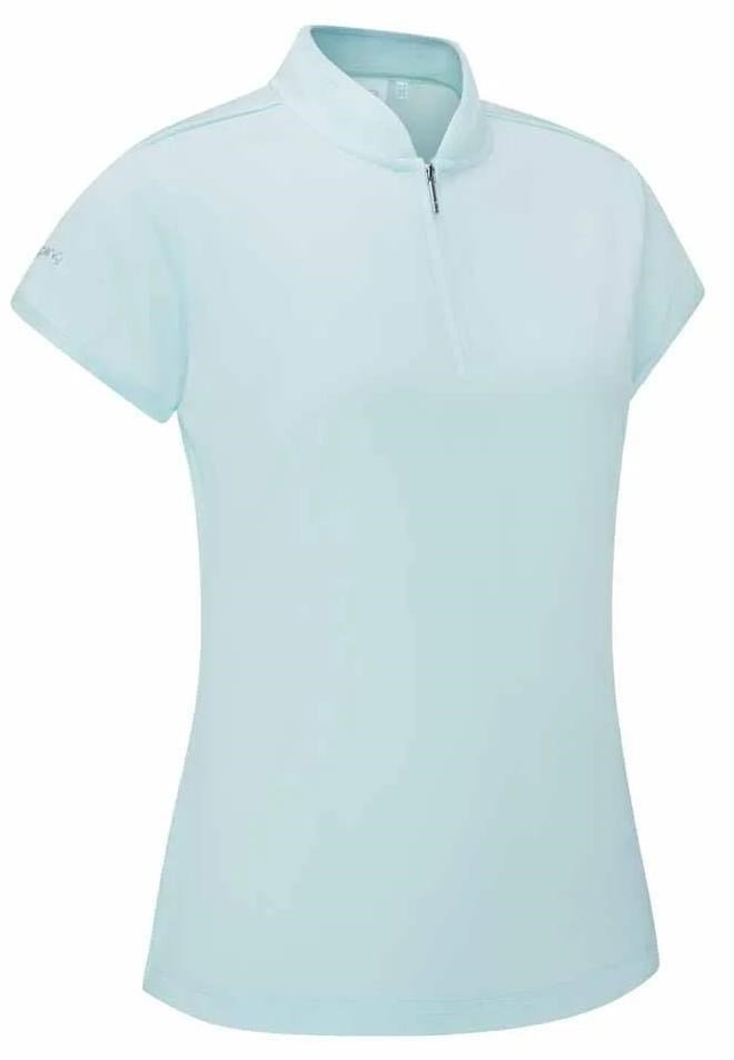 Ping Evetta Jacquard damskie polo, seaspray
