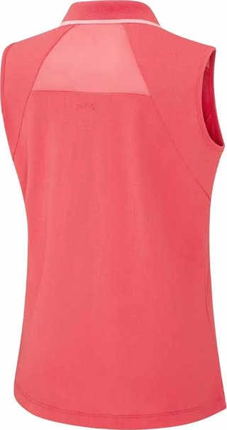 PING Eben Sleeveless damskie polo, paradise pink