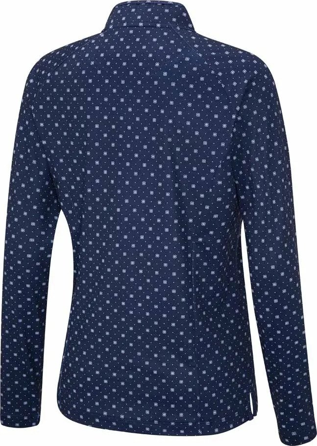 PING Arwen Printed Longsleeve damskie polo, micro monogram