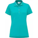 PING Sedona damskie polo, turkusowe
