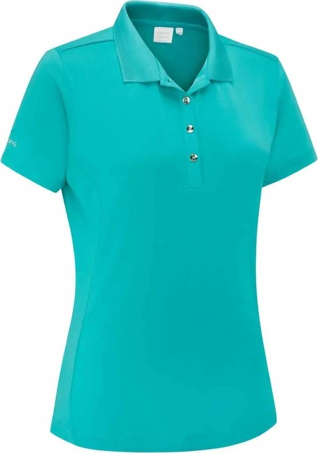 PING Sedona damskie polo, turkusowe