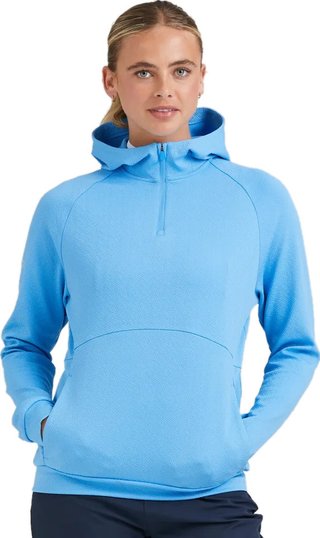 Ping Rhona Textured bluza damska, infinity blue