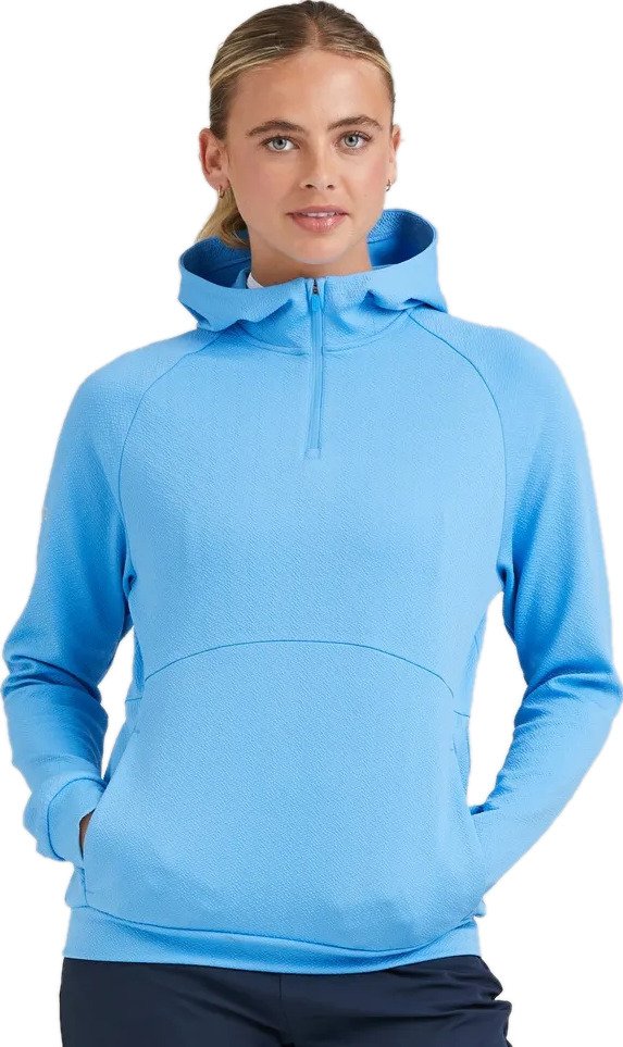 Ping Rhona Textured bluza damska, infinity blue