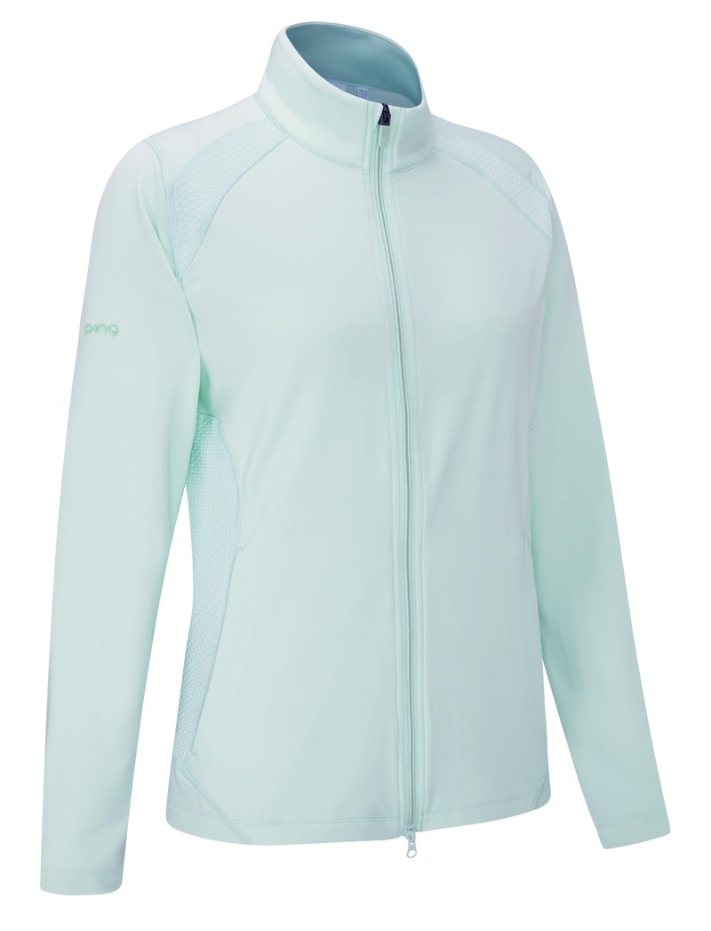 PING Eda Lightweight Full Zip damska kurtka, seaspray