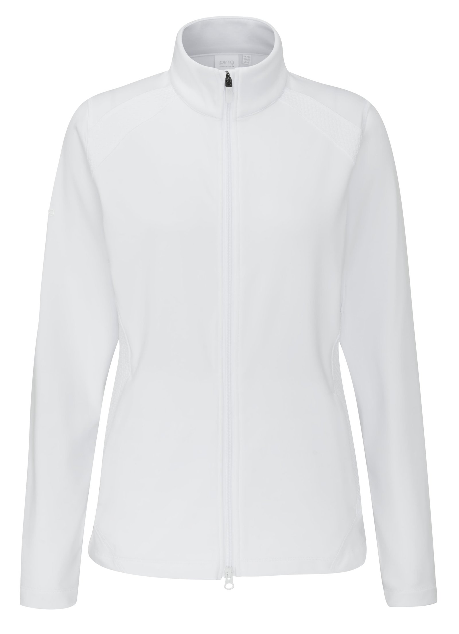 PING Eda Lightweight Full Zip damska kurtka, biała