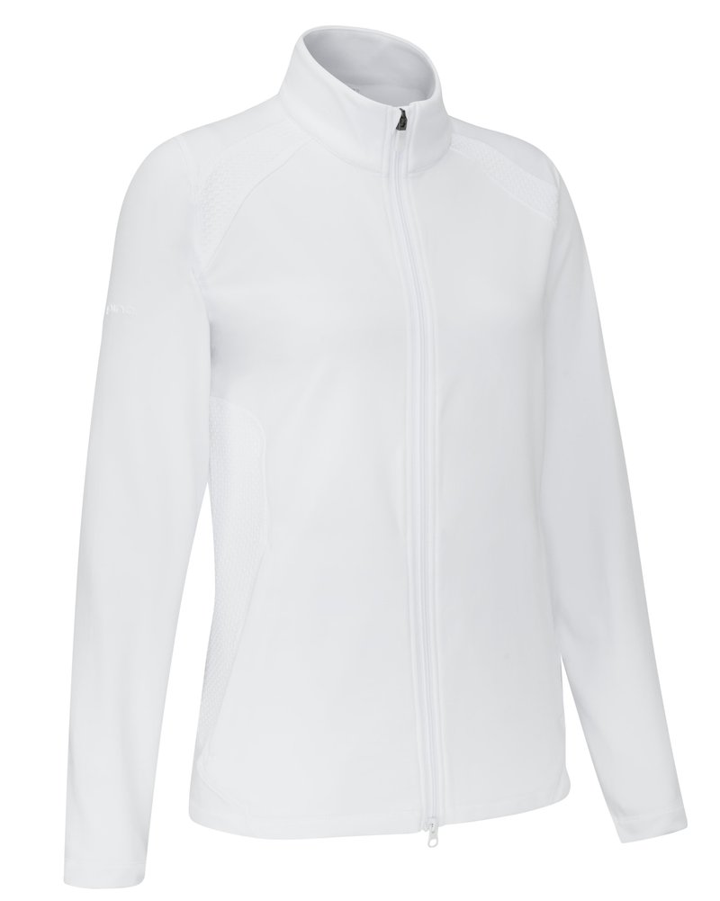 PING Eda Lightweight Full Zip damska kurtka, biała