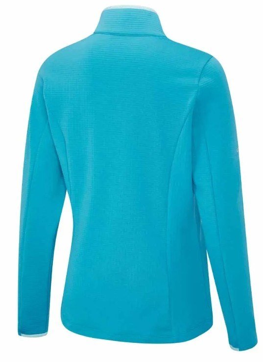 Ping Abigale Performance Fleece damska bluza, turquoise
