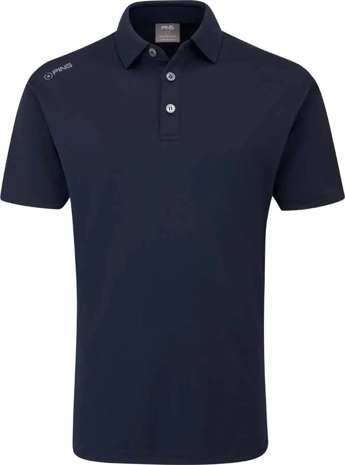 PING Lindum Junior dziecięce polo, granatowe