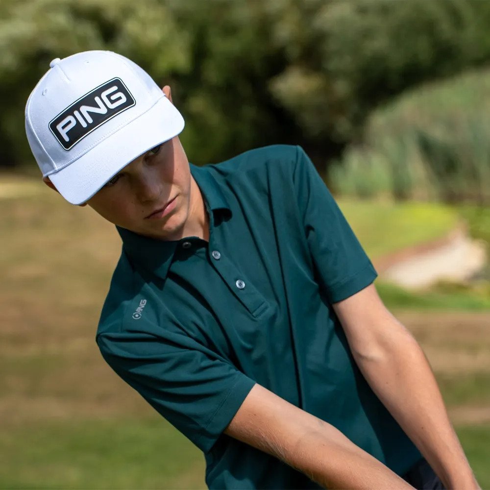 PING Lindum Junior dziecięce polo, pine