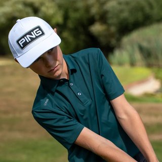 PING Lindum Junior dziecięce polo, pine