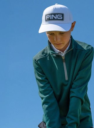 PING Ramsey Junior dziecięca bluza, pine