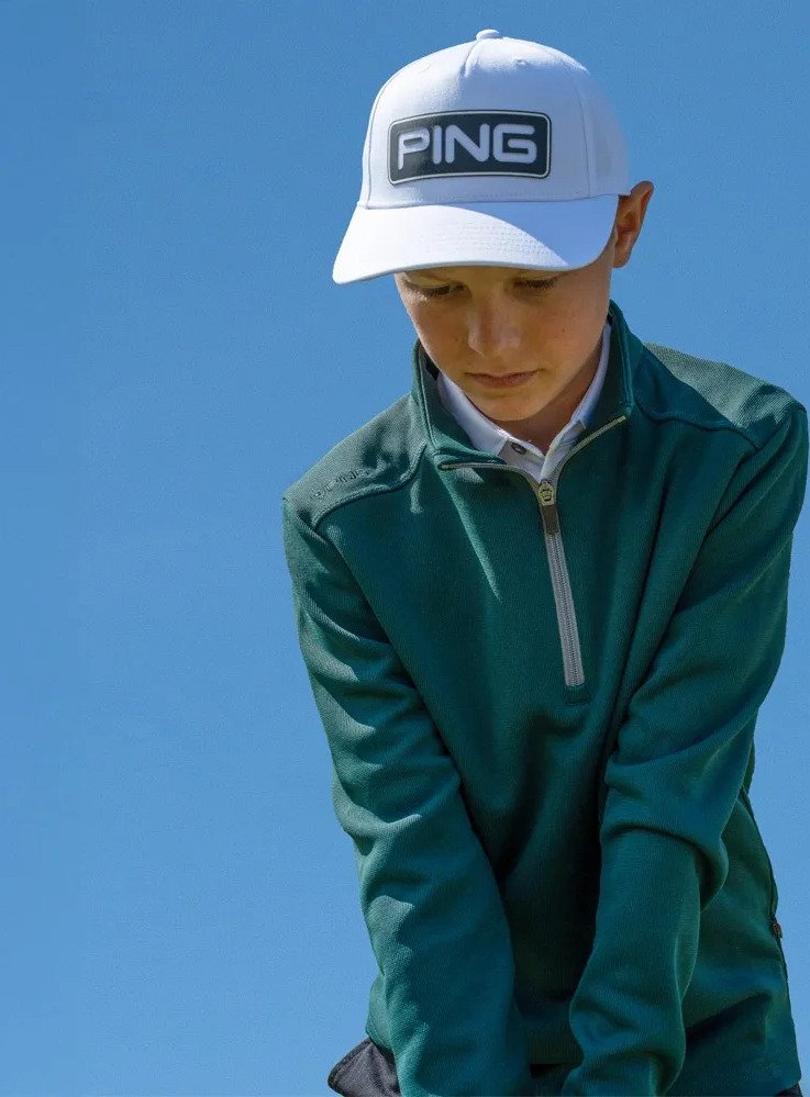 PING Ramsey Junior dziecięca bluza, pine