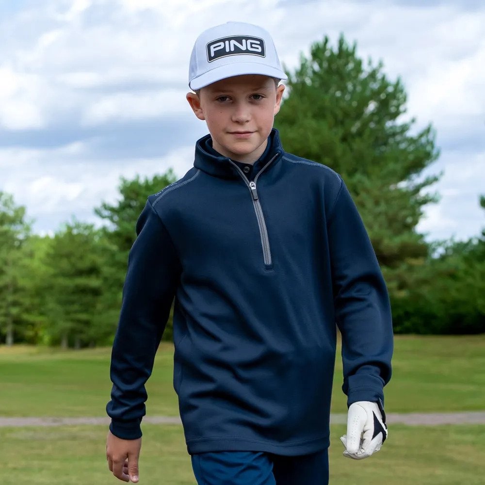PING Ramsey Junior dziecięca bluza, granatowa