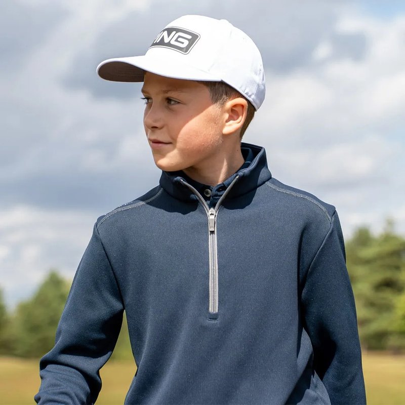 PING Ramsey Junior dziecięca bluza, granatowa