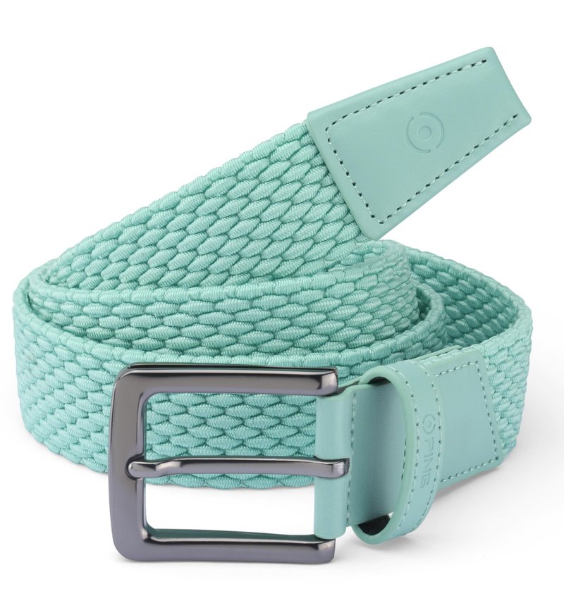 Ping stretch webbing pasek męski, green bay