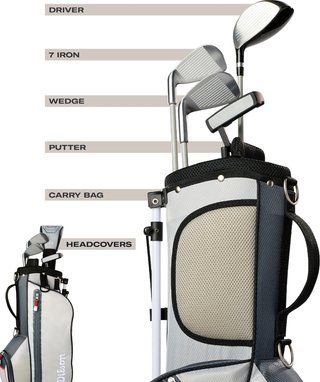 Wilson Profile JR Small junior zestaw golfowy, 100-127cm