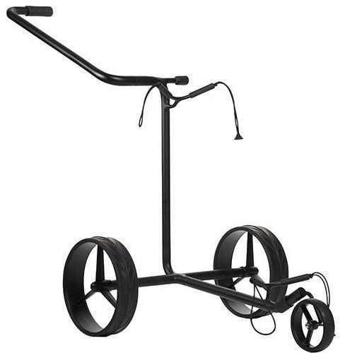 JuStar Black 3-Wheeled wózek golfowy + torba transportowa i hamulec