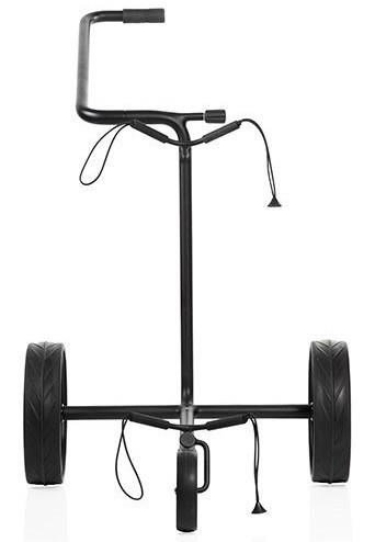 JuStar Black 3-Wheeled wózek golfowy + torba transportowa i hamulec