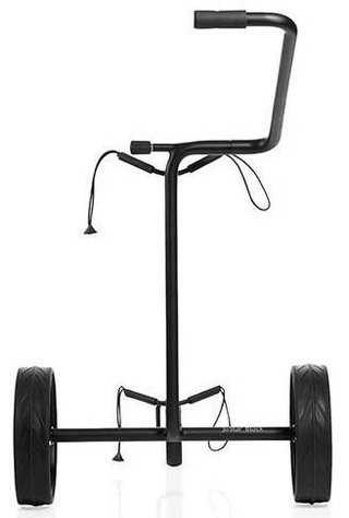 JuStar Black 3-Wheeled wózek golfowy + torba transportowa i hamulec