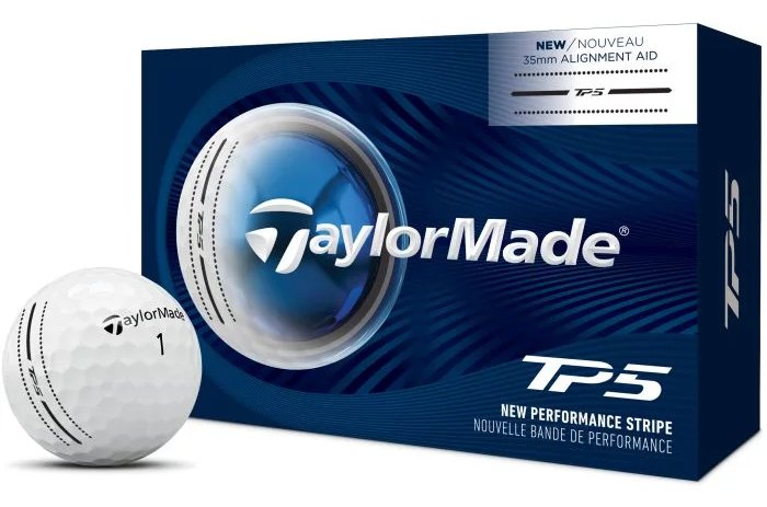 TaylorMade TP5 35mm Alignment aid piłki golfowe