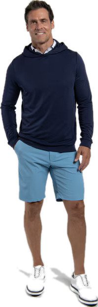 KJUS Kallen Hooded Midlayer męska bluza, atlanta blue