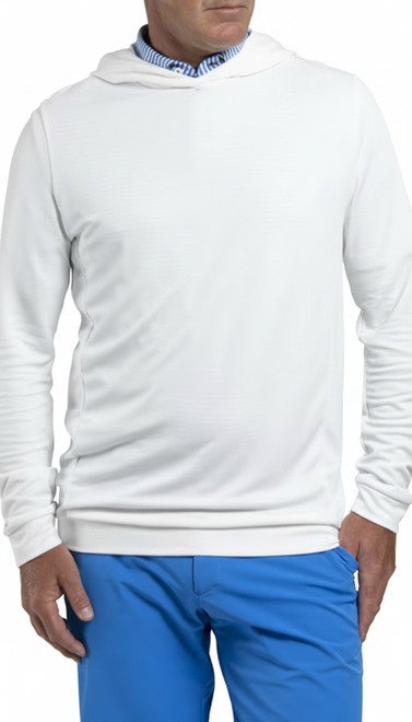 KJUS Kallen Hooded męska bluza, biała