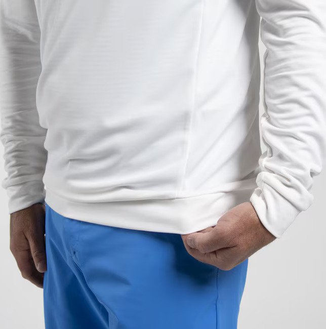 KJUS Kallen Hooded męska bluza, biała
