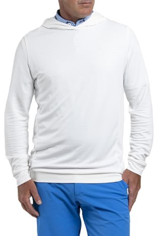 KJUS Kallen Hooded męska bluza, biała