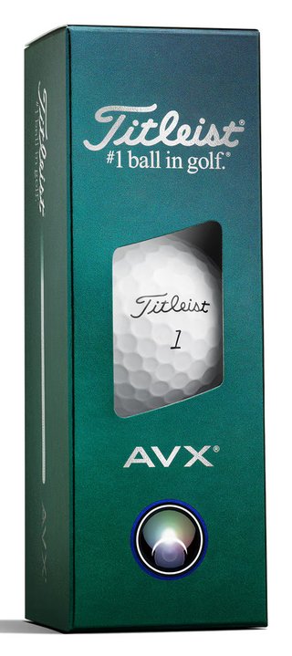 Titleist AVX piłki golfowe, tekst: CCC, 3szt.