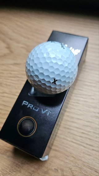 Titleist Pro V1 piłki golfowe, tekst kolor: czarny, standardowa numeracja 1-4, Tekst: X - 3 piłki