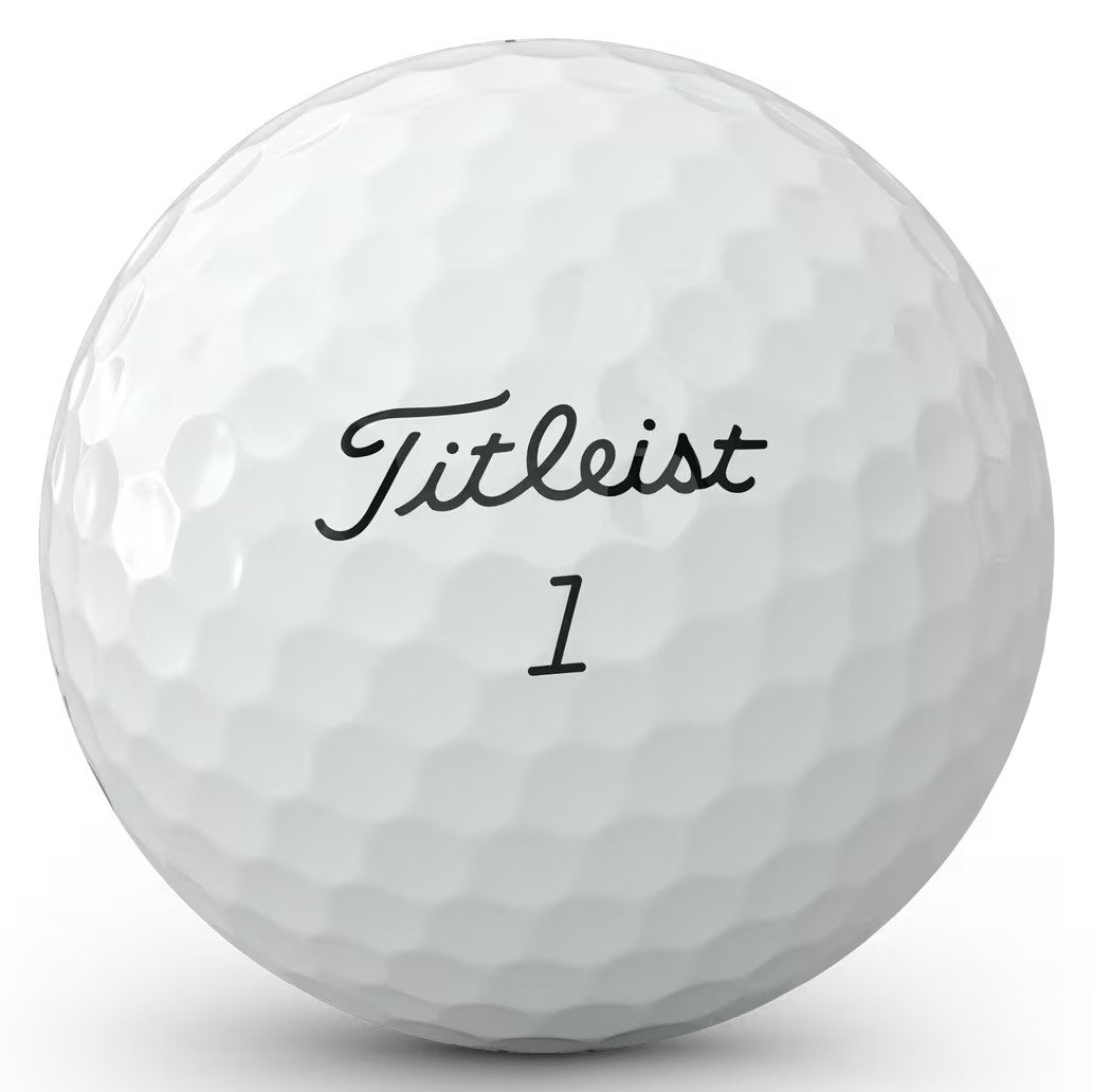 Titleist Pro V1 piłki golfowe, tekst kolor: czarny, standardowa numeracja 1-4, Tekst: X - 3 piłki