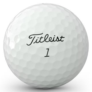 Titleist Pro V1 piłki golfowe, tekst kolor: czarny, standardowa numeracja 1-4, Tekst: X - 3 piłki