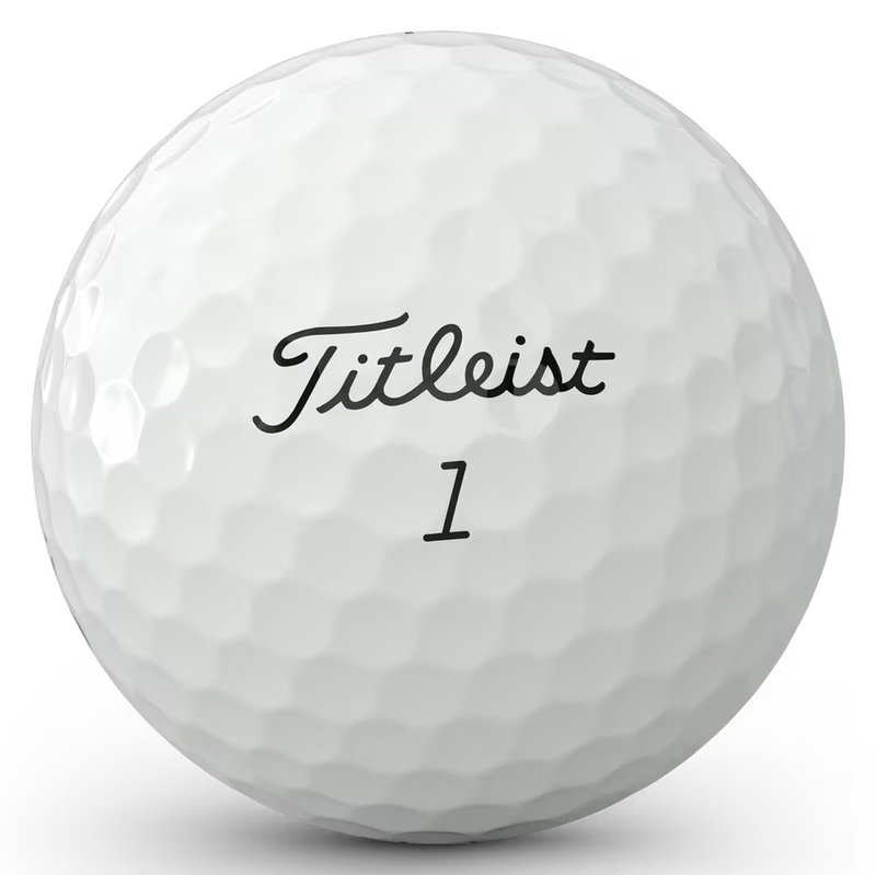 Titleist Pro V1 piłki golfowe, tekst kolor: czarny, standardowa numeracja 1-4, Tekst: X - 3 piłki