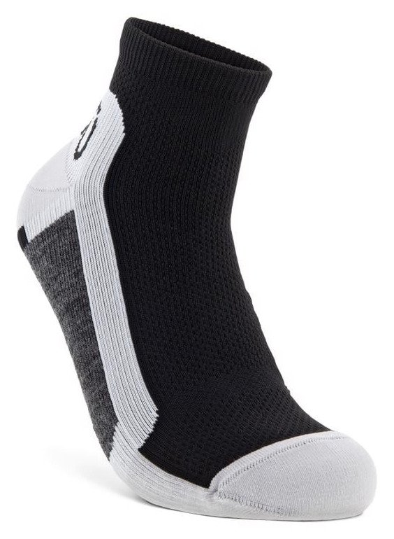 Ecco Tech Sporty Ankle-Cut skarpety, czarno/białe