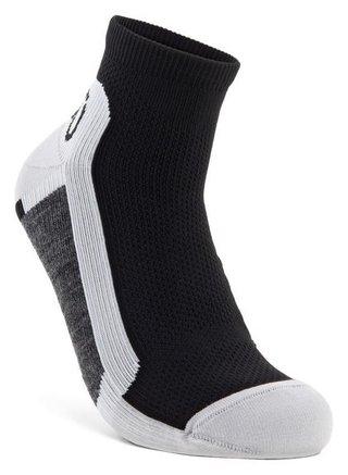 Ecco Tech Sporty Ankle-Cut skarpety, czarno/białe