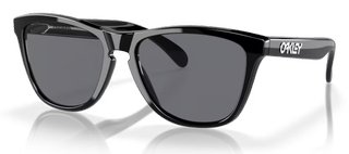 Oakley Frogskins Polished Black w/ Grey okulary golfowe