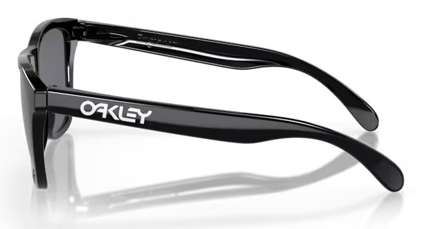 Oakley Frogskins Polished Black w/ Grey okulary golfowe