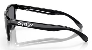 Oakley Frogskins Polished Black w/ Grey okulary golfowe