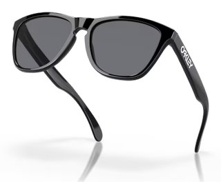 Oakley Frogskins Polished Black w/ Grey okulary golfowe