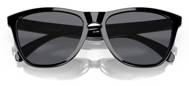 Oakley Frogskins Polished Black w/ Grey okulary golfowe