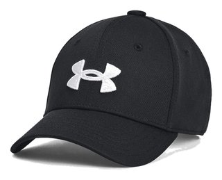 Under Armour Boy's Blitzing junior czapka z daszkiem, czarna